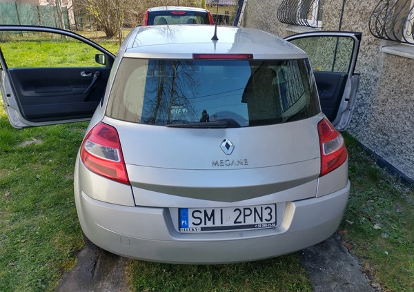 Renault Megane cena 11300 przebieg: 162000, rok produkcji 2008 z Katowice małe 232